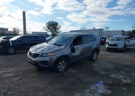 2012 Kia Sorento Lx V6 from USA, damaged, VIN 5XYKT4A21CG296958